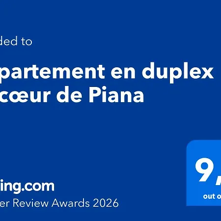 Apartment En Duplex Au Coeur De Piana (Corsica)